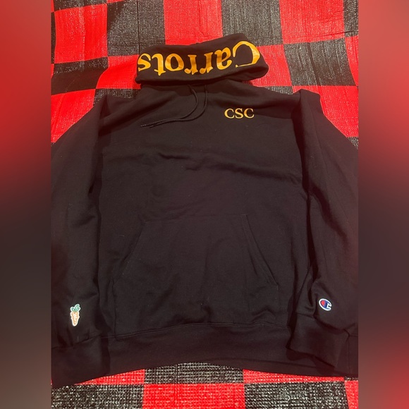 NWOT Crenshaw Skate Club Hoodie by Champion
Size XL
Pit to pit: 24.5”
Length: 28 - Picture 2 of 9